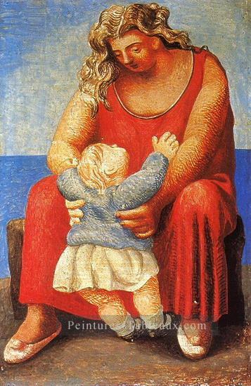 Mother and Child 6 1921 Pablo Picasso Peintures à l'huile